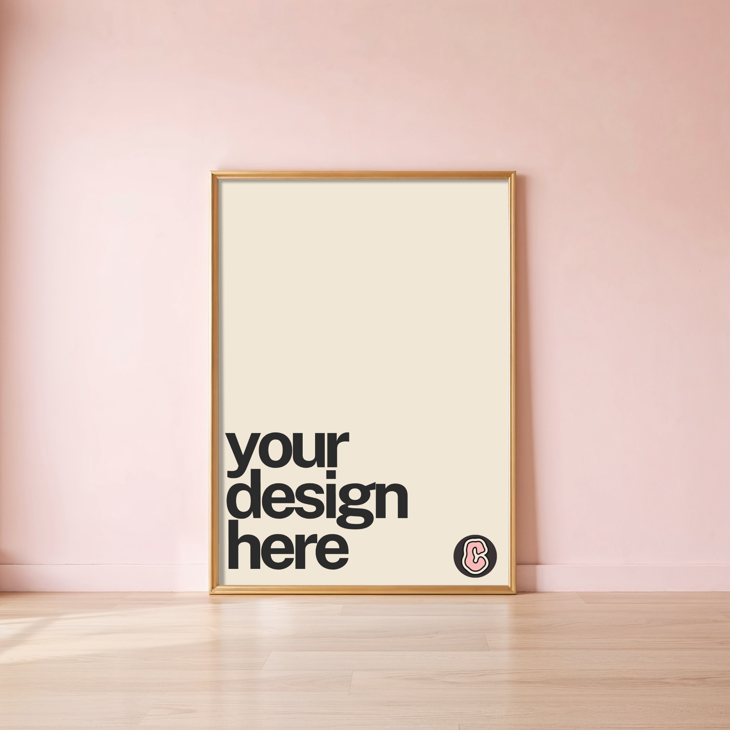 Minimalistic Wall Art Mockup