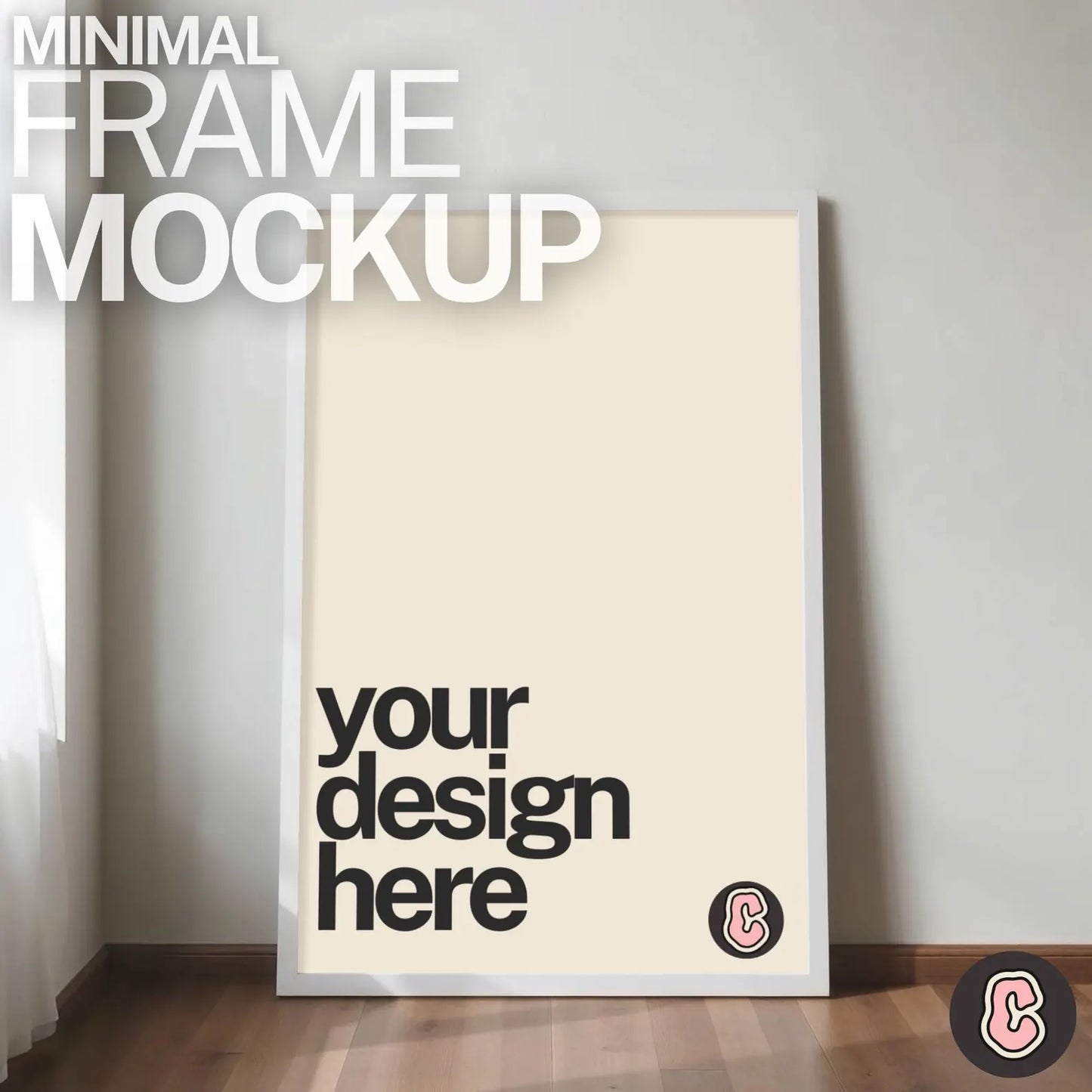 Minimal Frame Mock up Template